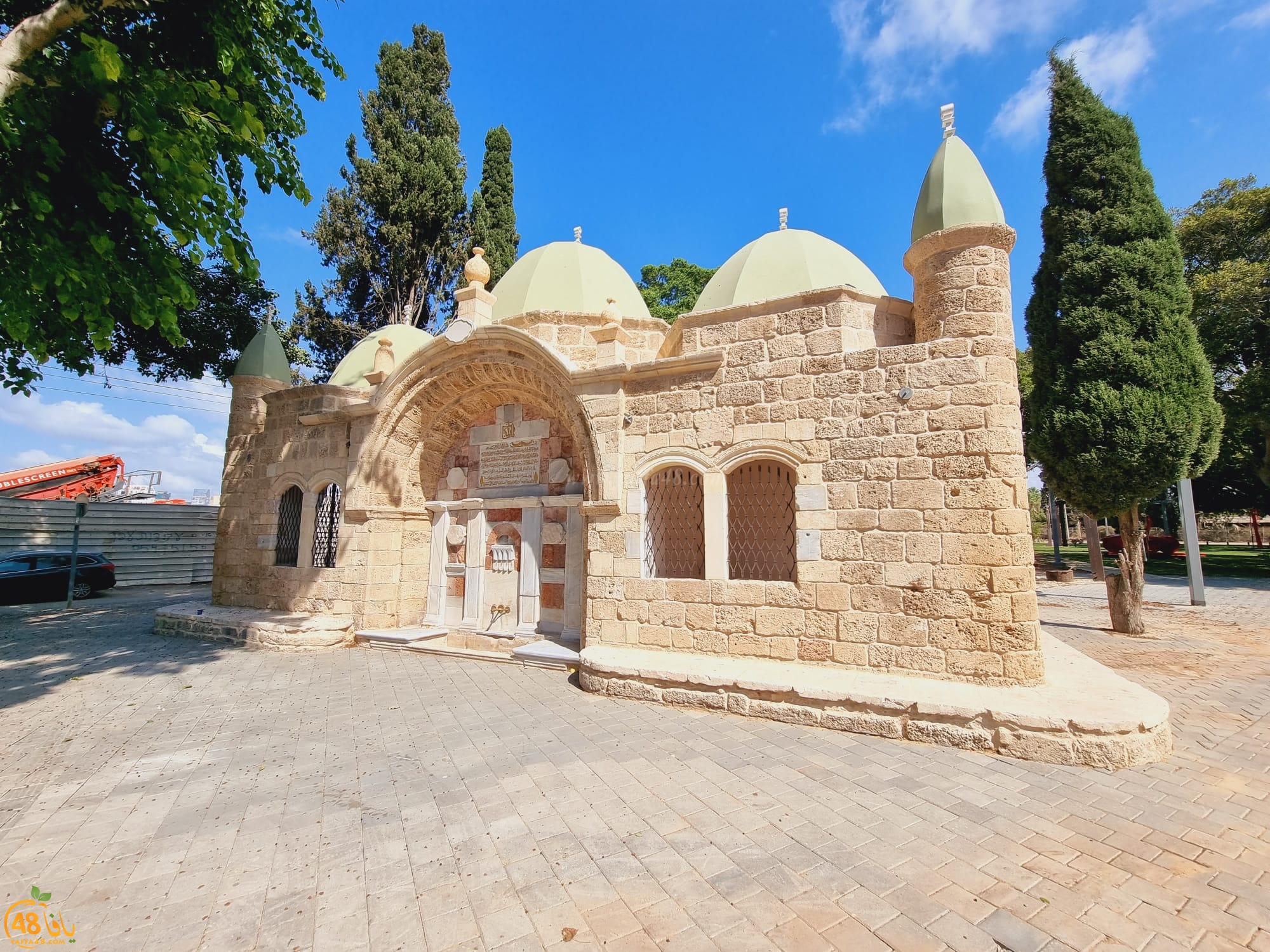 سبيل ابو نبوت تحفة أثرية على شارع يافا القدس